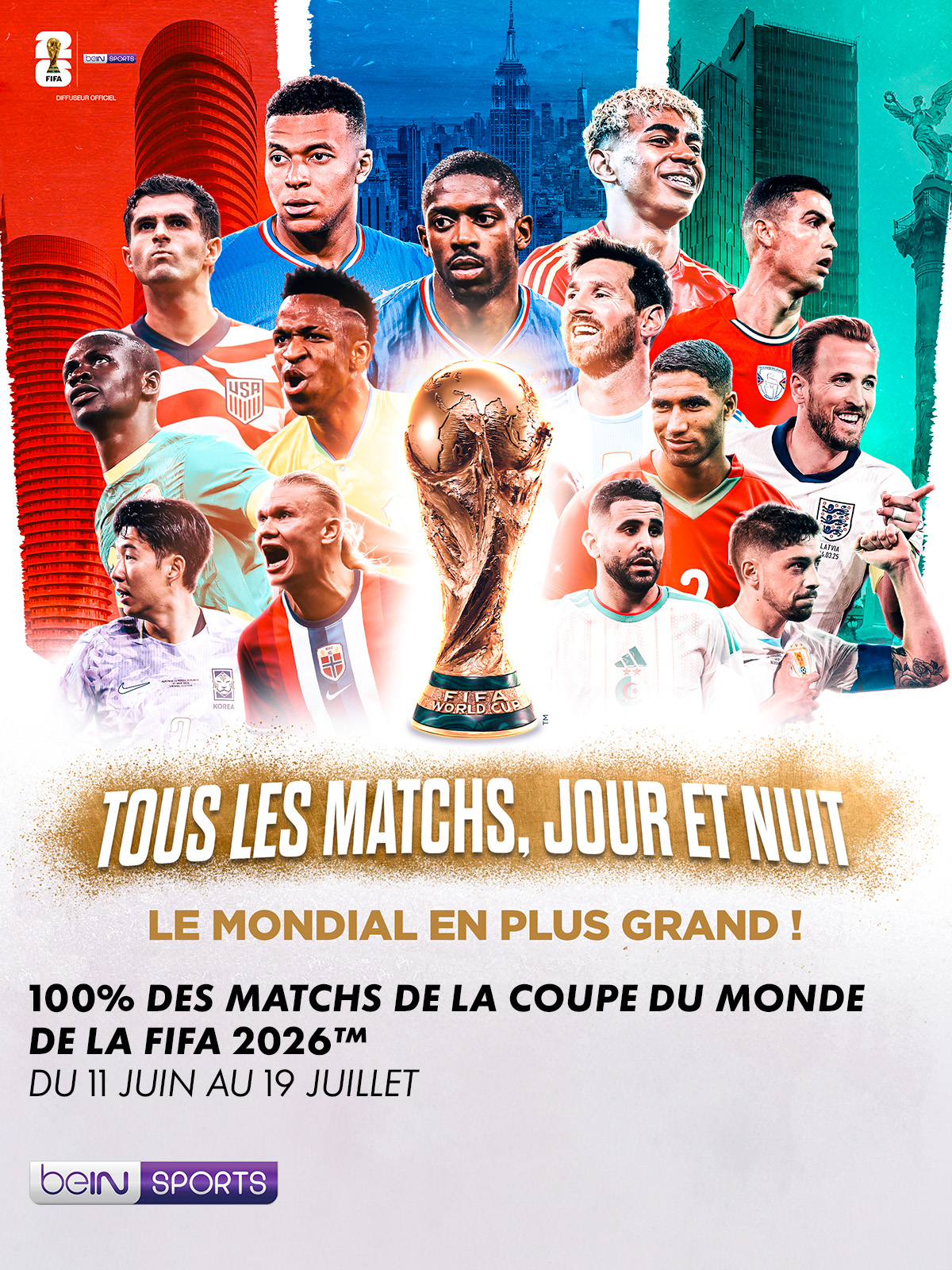 Coupe du Monde de la FIFA - du 11 juin au 19 juillet